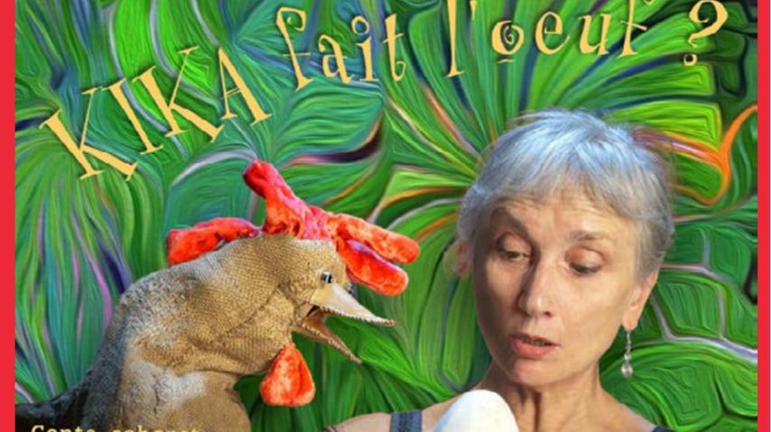 scènes d'enfance Kika fait l'oeuf