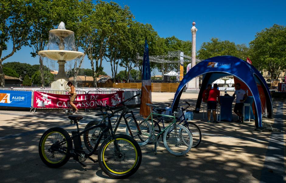 Photo souvenir du Tour de France 2018 - Carcassonne - Bagnères-de-Luchon