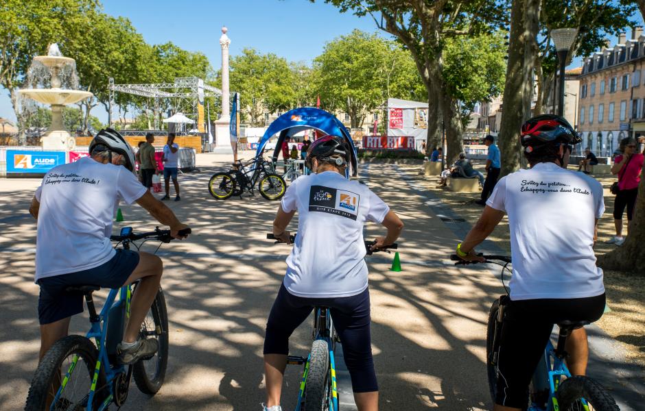 Photo souvenir du Tour de France 2018 - Carcassonne - Bagnères-de-Luchon