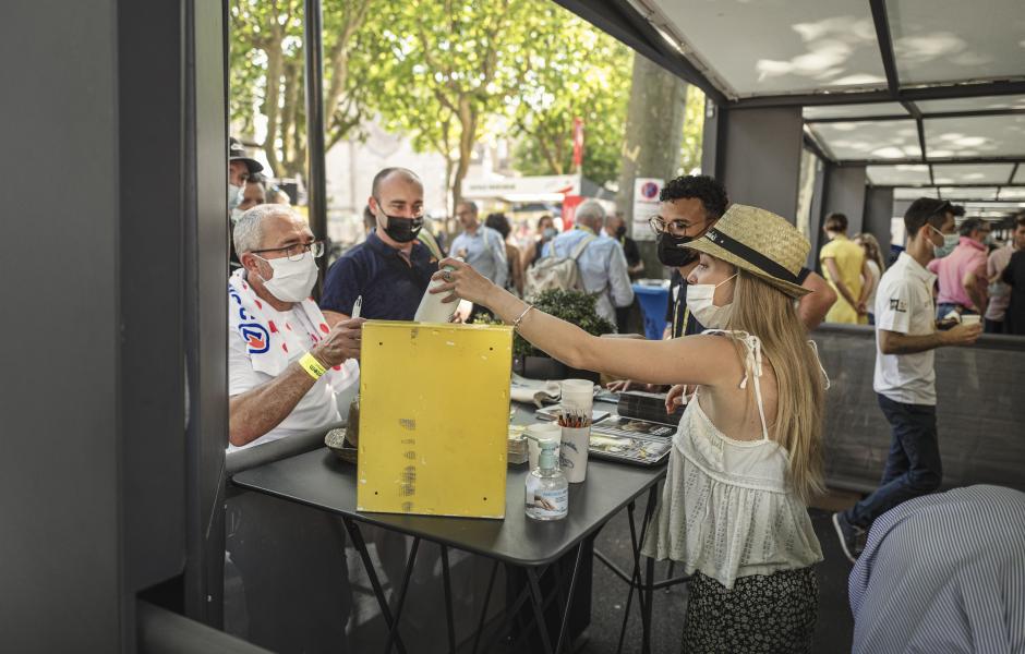 Photo souvenir du Tour de France 2021 - Carcassonne-Quillan