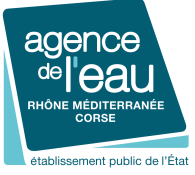 logo agence de l'eau rhone mediterranee corse