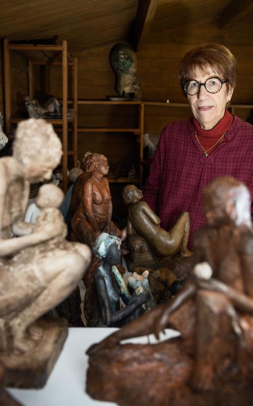 Éliette Chalet, sculptrice du féminin