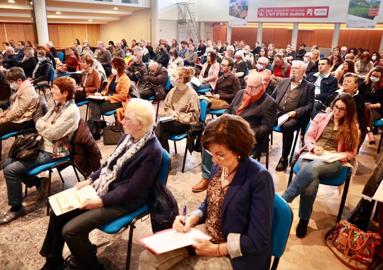 Le public des Assises de l'habitat inclusif dans l'Aude