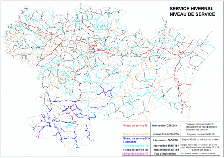 SERVICE HIVERNAL DEPARTEMENT DE L'AUDE