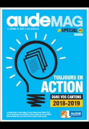 Comme chaque année, le Département de l'Aude vous propose un bilan de son action au quotidien, dans tous les cantons